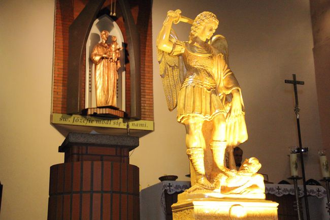 Peregrynacja figury św. Michała Archanioła w sanktuarium św. Józefa w Słupsku