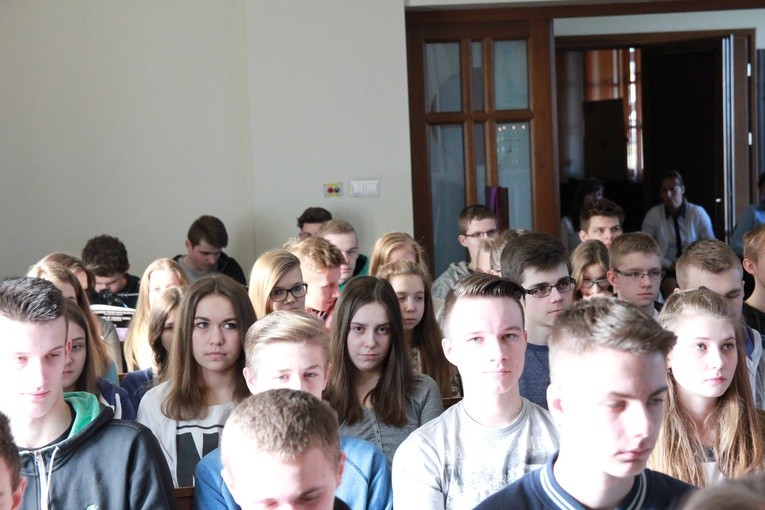 Rekolekcje gimnazjalistów z Rzezawy