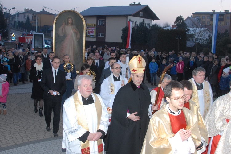 Nawiedzenie w parafii św. Krzyża w Dębicy