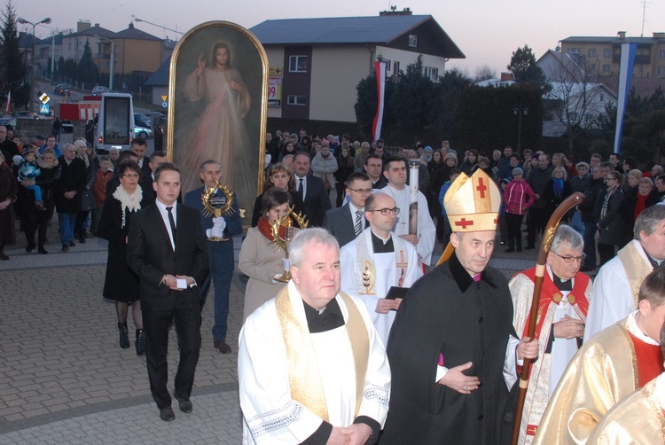 Nawiedzenie w parafii św. Krzyża w Dębicy