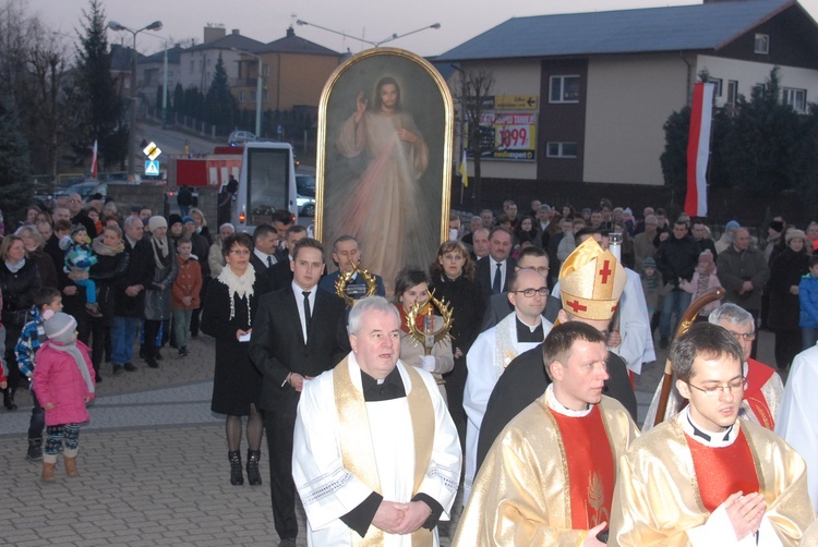 Nawiedzenie w parafii św. Krzyża w Dębicy