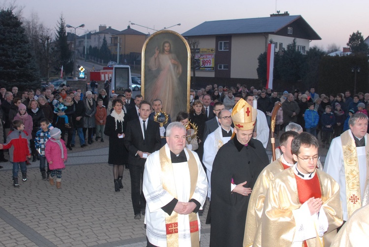 Nawiedzenie w parafii św. Krzyża w Dębicy