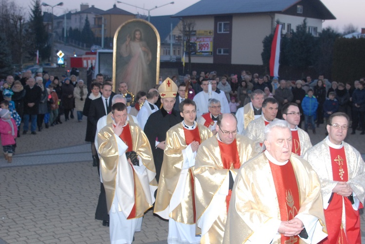 Nawiedzenie w parafii św. Krzyża w Dębicy