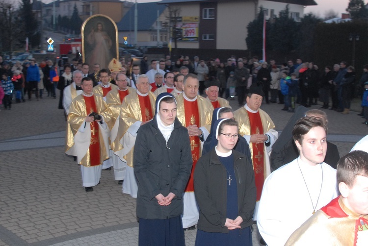 Nawiedzenie w parafii św. Krzyża w Dębicy