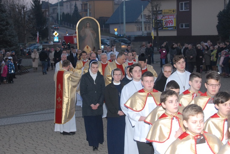 Nawiedzenie w parafii św. Krzyża w Dębicy