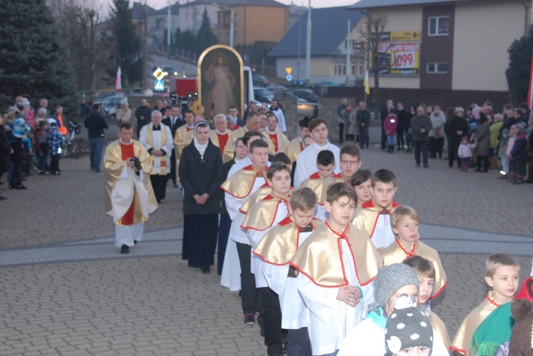 Nawiedzenie w parafii św. Krzyża w Dębicy