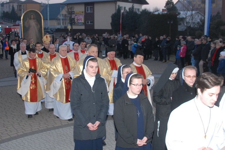 Nawiedzenie w parafii św. Krzyża w Dębicy