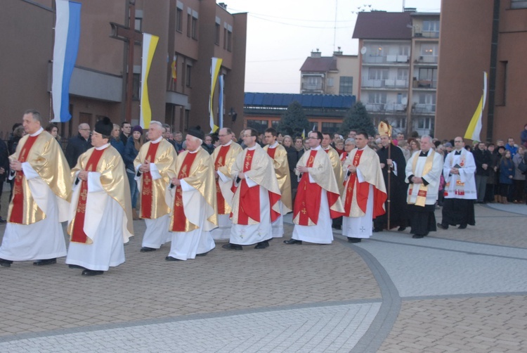 Nawiedzenie w parafii św. Krzyża w Dębicy