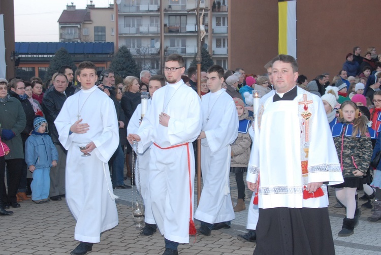 Nawiedzenie w parafii św. Krzyża w Dębicy