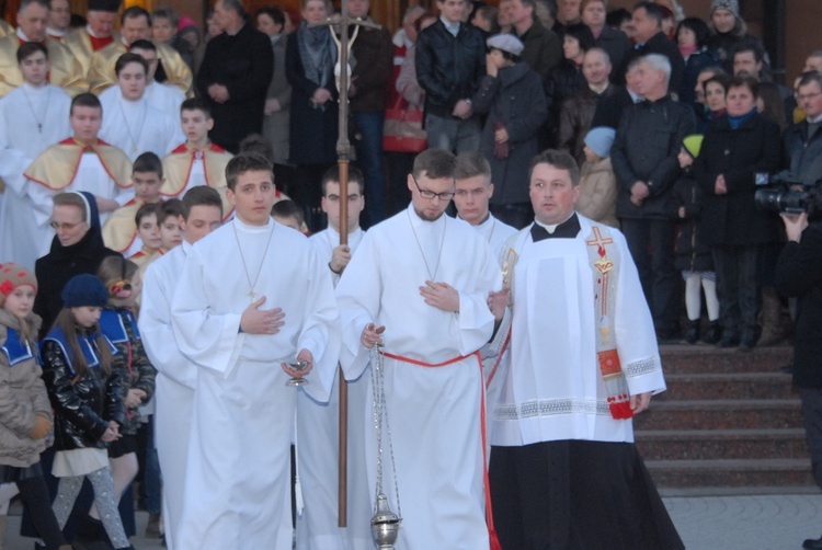 Nawiedzenie w parafii św. Krzyża w Dębicy