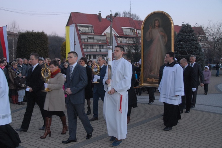 Nawiedzenie w parafii św. Krzyża w Dębicy