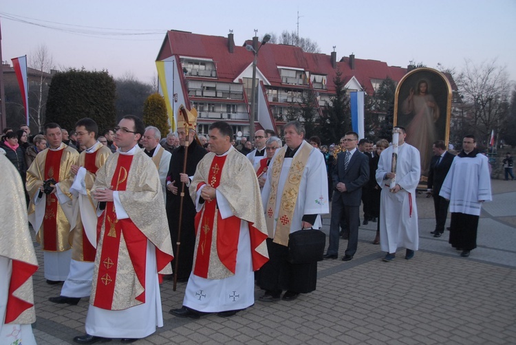 Nawiedzenie w parafii św. Krzyża w Dębicy