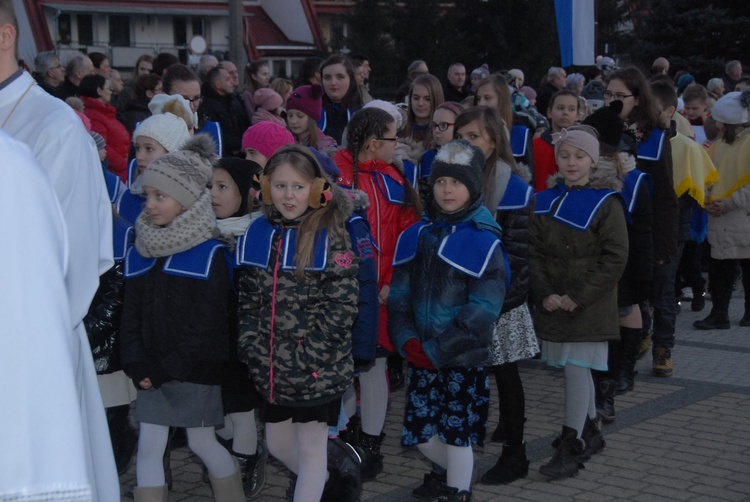 Nawiedzenie w parafii św. Krzyża w Dębicy