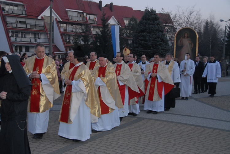 Nawiedzenie w parafii św. Krzyża w Dębicy