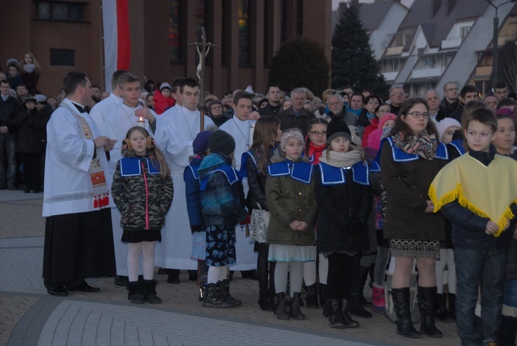 Nawiedzenie w parafii św. Krzyża w Dębicy