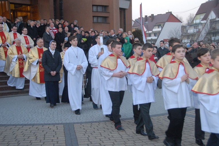 Nawiedzenie w parafii św. Krzyża w Dębicy