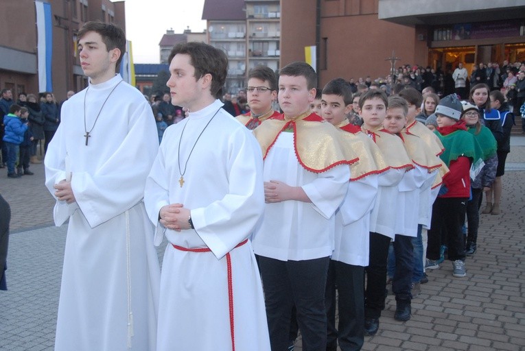 Nawiedzenie w parafii św. Krzyża w Dębicy