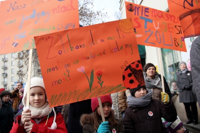 Nie dla mostu Krasińskiego!