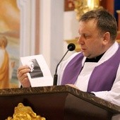 Podczas homilii ks. Krzysztof przeczytał ostatni list franciszkanina ks. Joachima Szafrańca