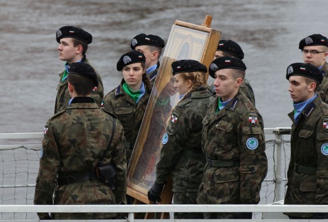 Symbole ŚDM w Gorzowie Wlkp.