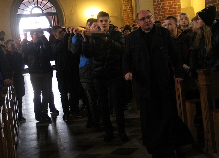 Peregrynacja symboli ŚDM w Strzelcach Krajeńskich