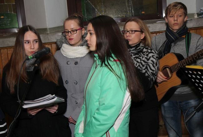 Symbole ŚDM w Kostrzynie nad Odrą