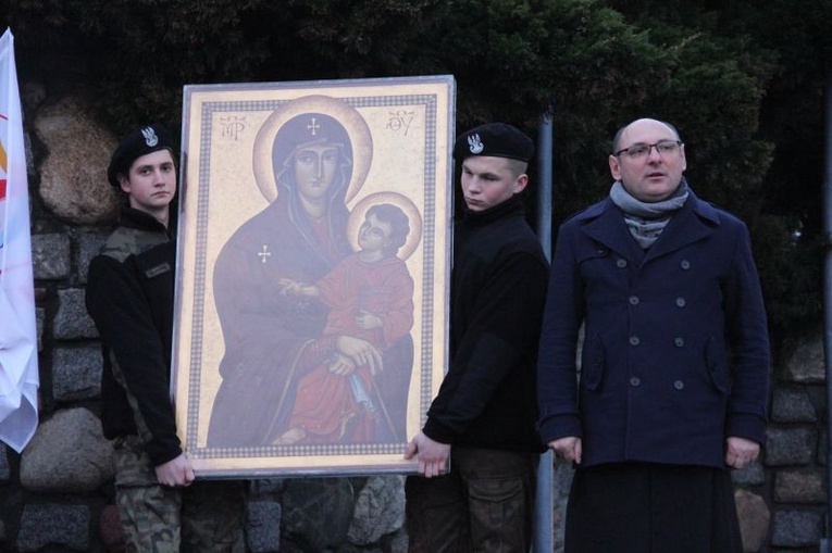 Symbole ŚDM w Sulęcinie