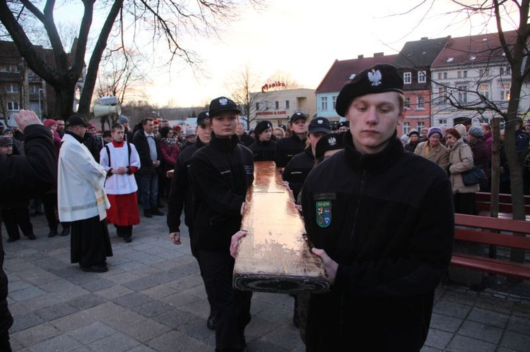 Symbole ŚDM w Sulęcinie