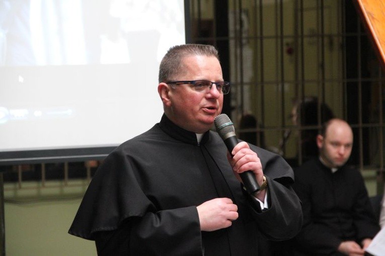 Znaki ŚDM w Areszcie Śledczym w Międzyrzeczu