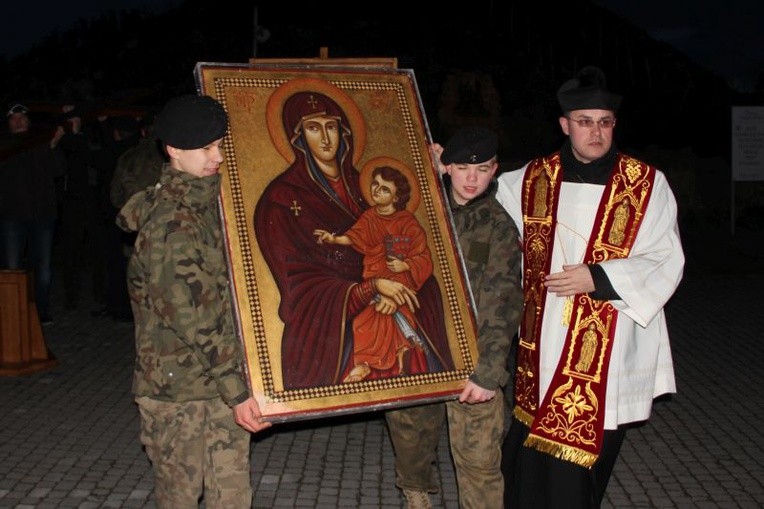 Symbole ŚDM w Świebodzinie