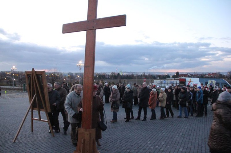 Symbole ŚDM w Świebodzinie