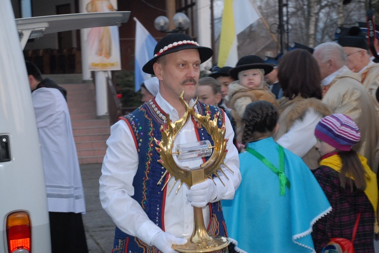 Nawiedzenie w Łososinie Górnej