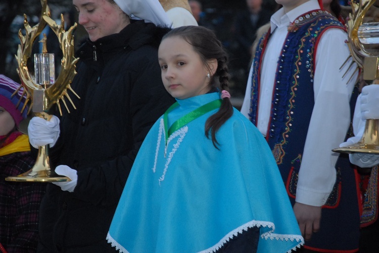 Nawiedzenie w Łososinie Górnej