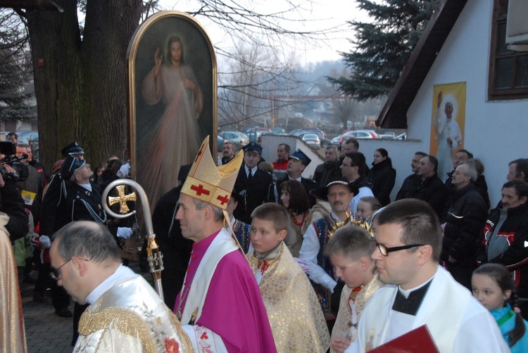 Nawiedzenie w Łososinie Górnej