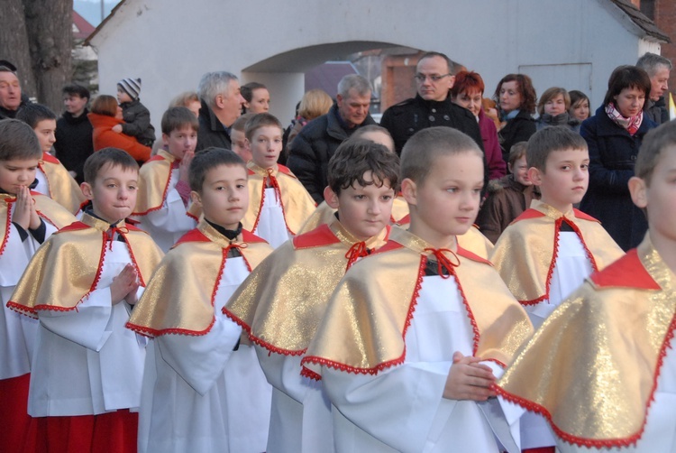 Nawiedzenie w Łososinie Górnej