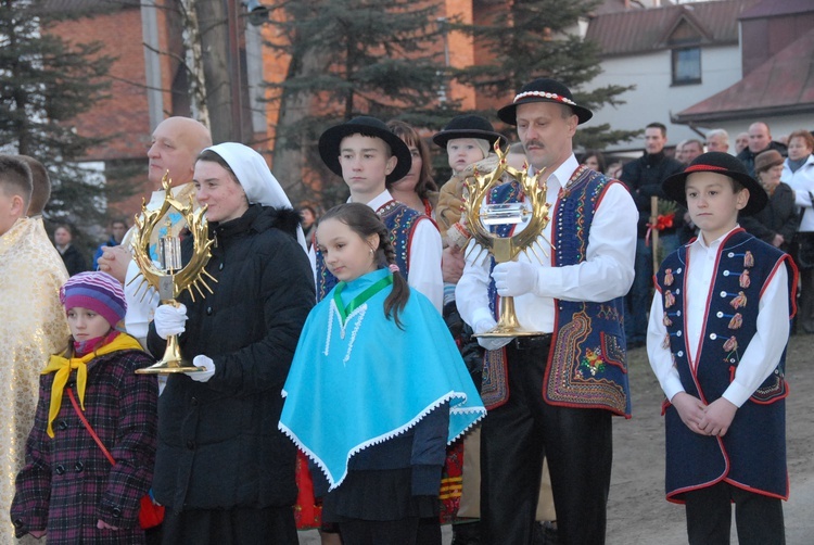 Nawiedzenie w Łososinie Górnej