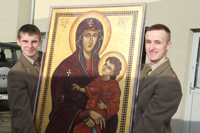 Symbole ŚDM w Rogozińcu