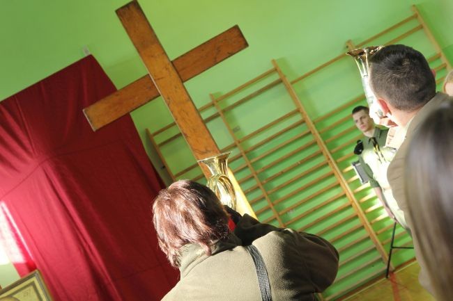 Symbole ŚDM w Rogozińcu