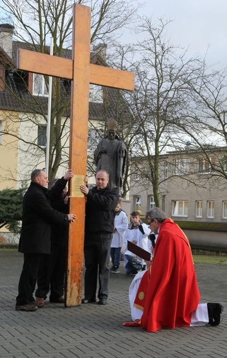 Znaki ŚDM w sanktuarium w Rokitnie