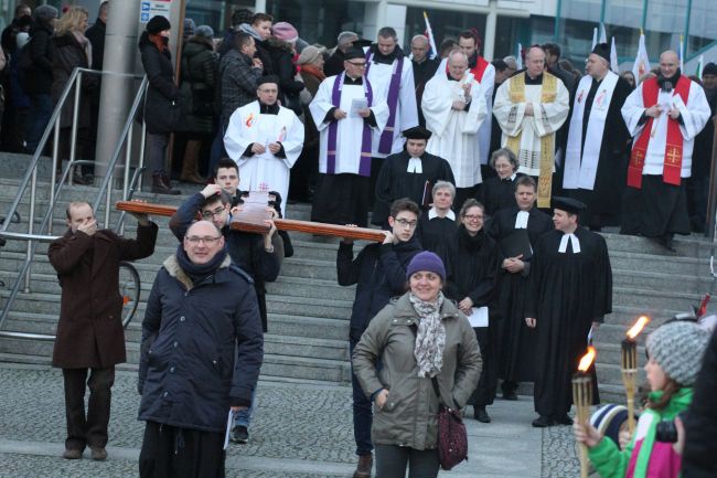 Znak ŚDM w Słubicach