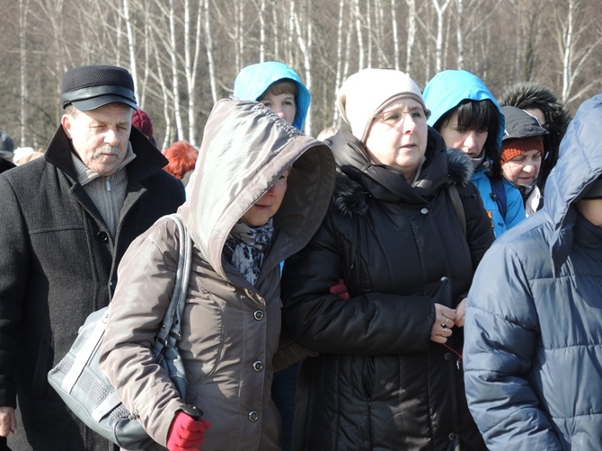 Droga Krzyżowa na terenie KL Auschwitz-Birkenau