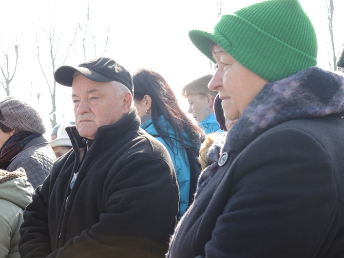 Droga Krzyżowa na terenie KL Auschwitz-Birkenau