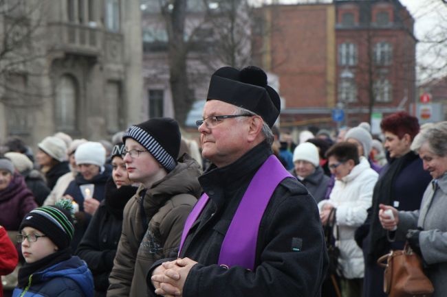 Znaki ŚDM w Gubinie