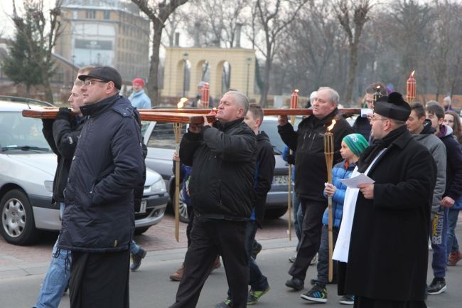 Znaki ŚDM w Gubinie