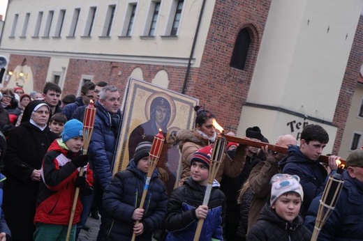 Znaki ŚDM w Gubinie