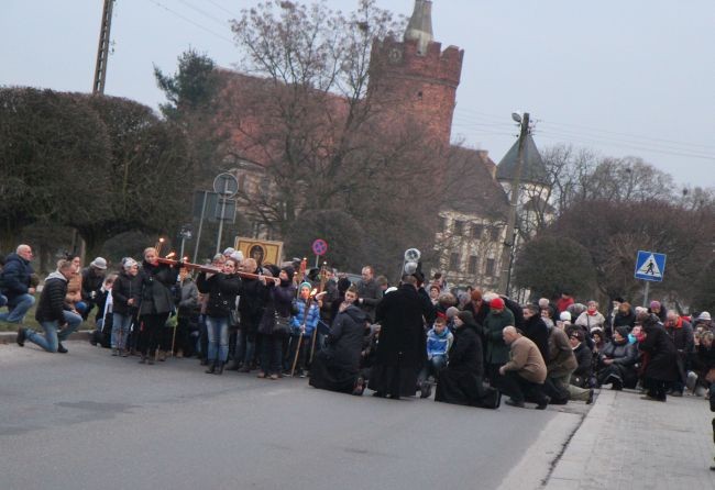 Znaki ŚDM w Gubinie