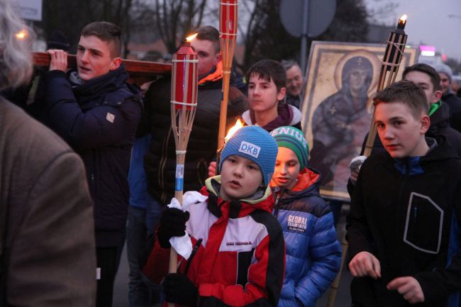 Znaki ŚDM w Gubinie