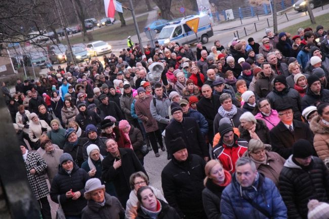 Znaki ŚDM w Gubinie