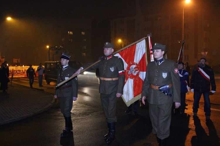 Marsz ku czci Żołnierzy Wyklętych w Pile