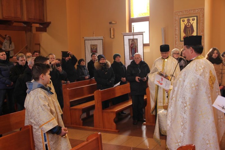 Znaki ŚDM u grekokatolików w Zielonej Górze